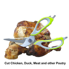 Stainless Steel Scissor With Nut Cracker & Bottle Opener - Pack Of 1